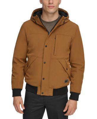 Levis Mens Soft Shell Sherpa Lined Hooded Jacket Product Image