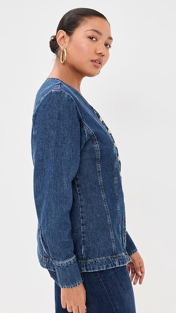 ALIGNE Audrey Denim Top | Shopbop Product Image