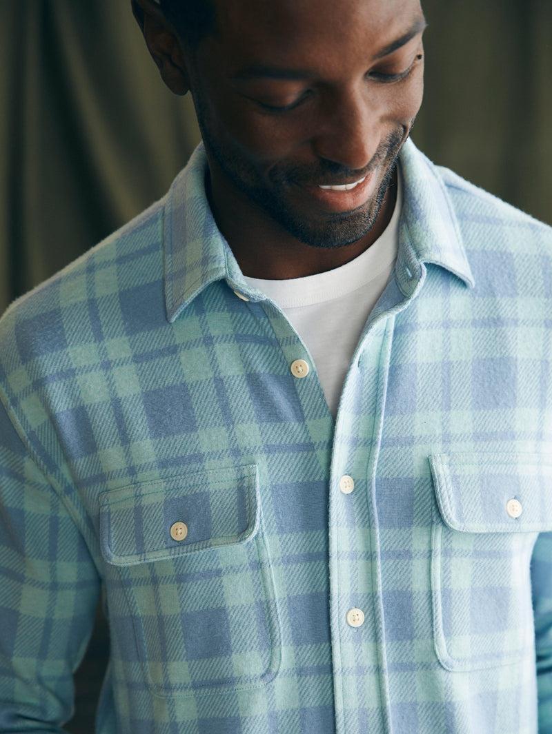 Legend™ Sweater Shirt - Clearwater Coast Plaid Product Image