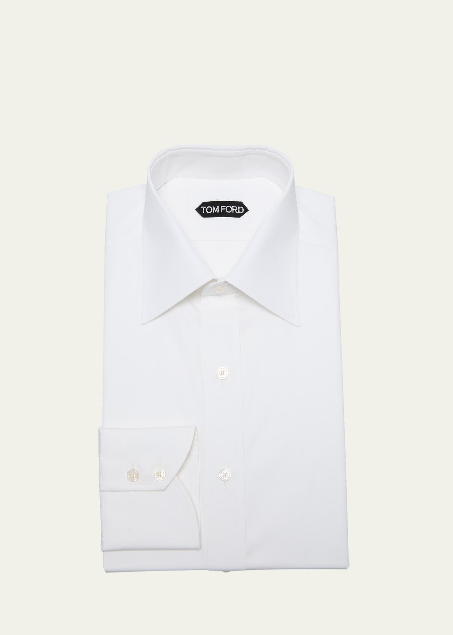 Mens Cotton Dress Shirt Product Image