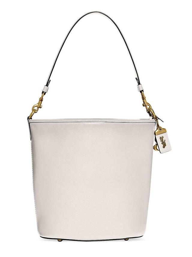 Womens Dakota Leather Bucket Bag Product Image