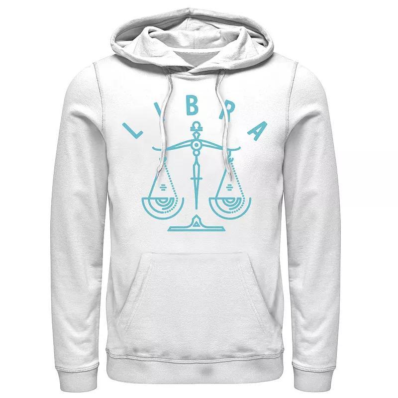 Mens Libra Scale Ink Sketch Hoodie Product Image