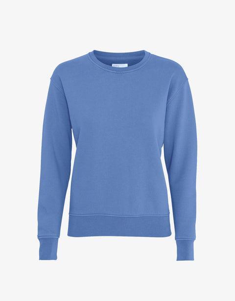 Women Classic Organic Crew - Sky Blue Product Image