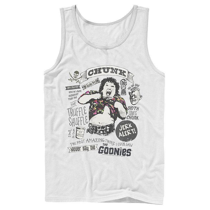 Mens The Goonies Chunk & Sloth Things Text Tank Top Product Image