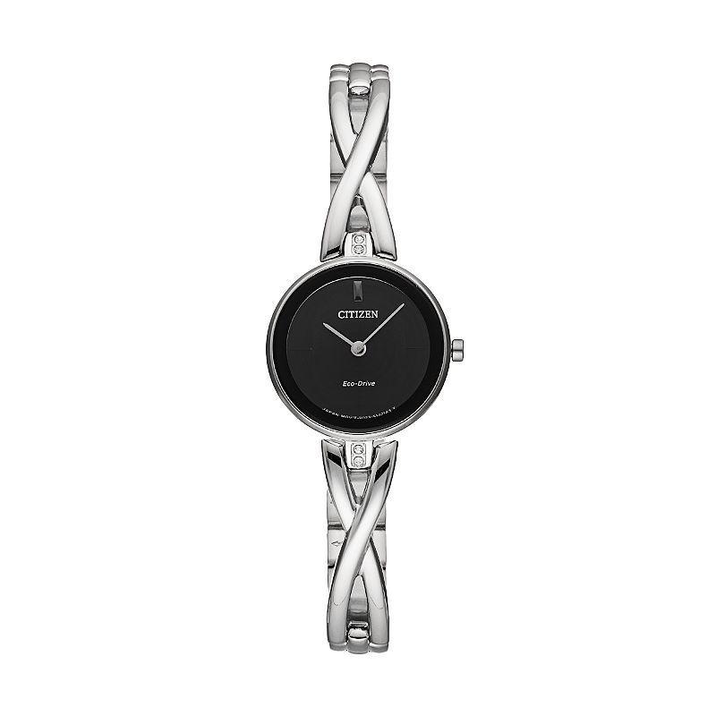 Citizen Womens Axiom Two Hand Stainless Steel Bracelet Watch Product Image