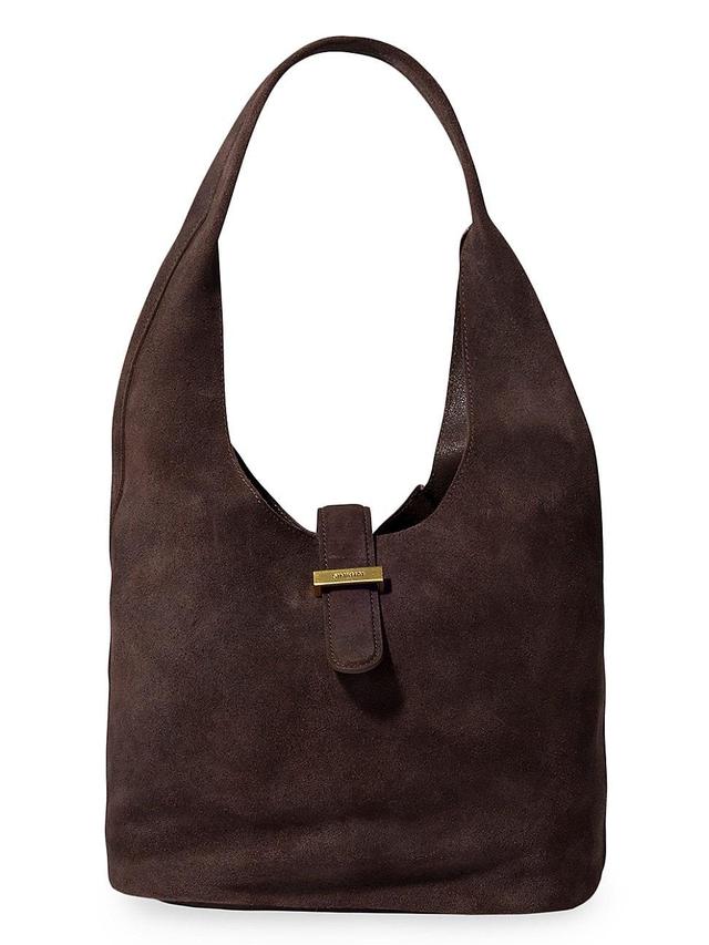 Womens Khai Suede Hobo Bag Product Image