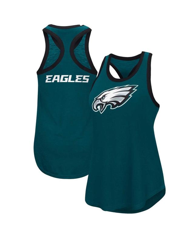 Womens G-iii 4Her by Carl Banks Midnight Green Philadelphia Eagles Team Tater Tank Top Product Image