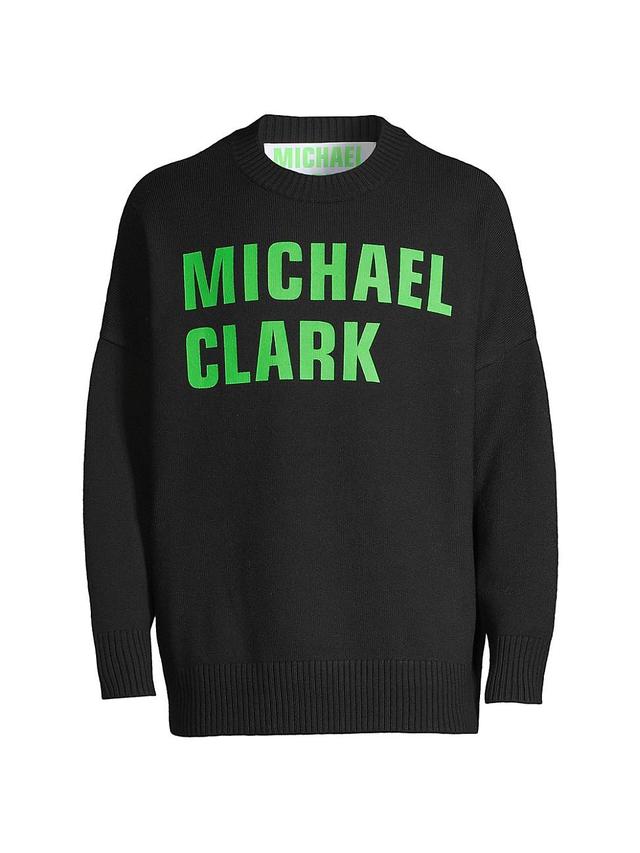 Mens JW Anderson x Michael Clark Wool Crewneck Sweater Product Image