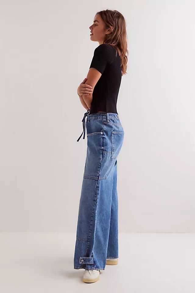 CRVY Outlaw Wide-Leg Jeans Product Image