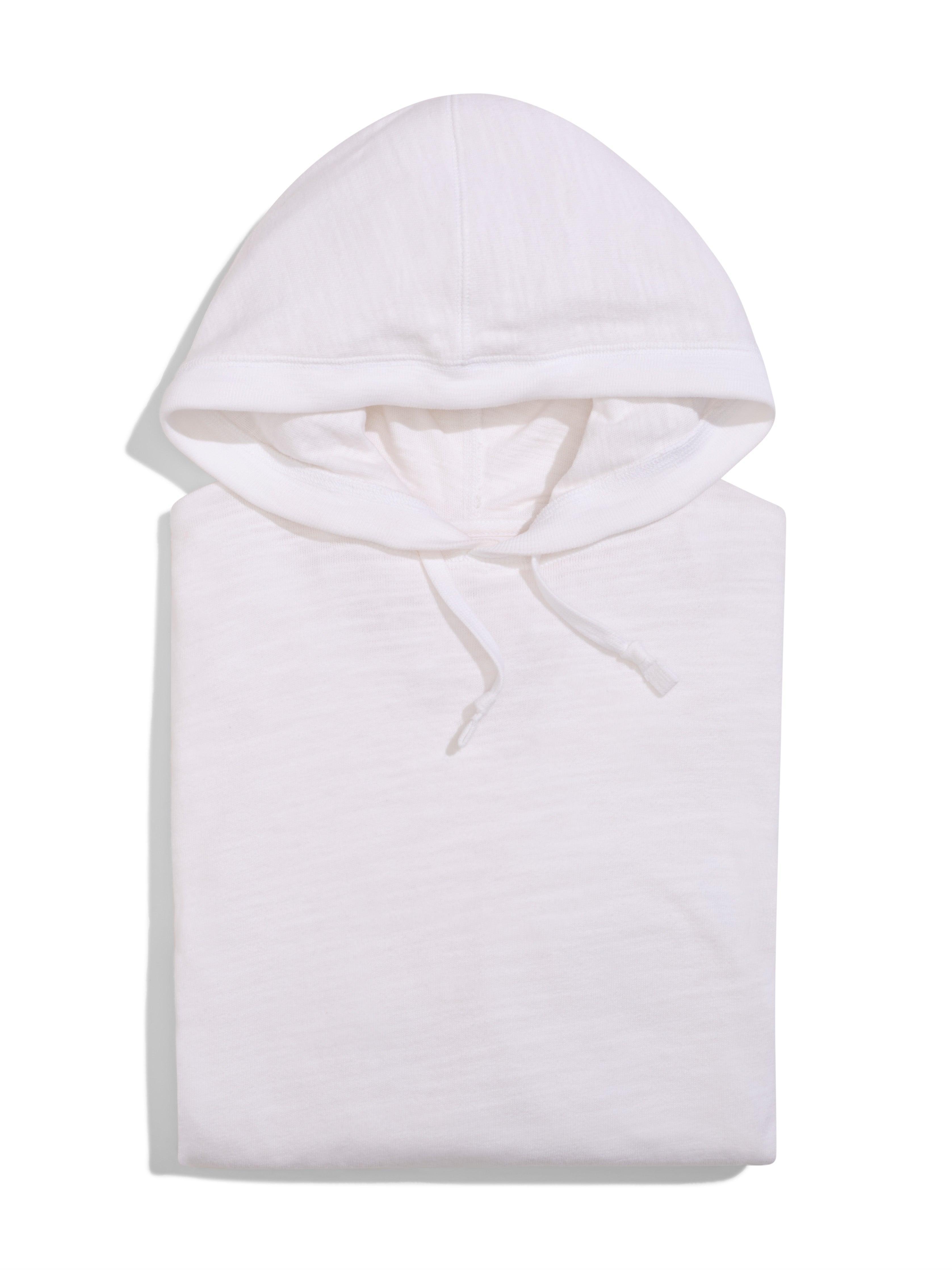 Sunwashed Slub Hoodie - White product image