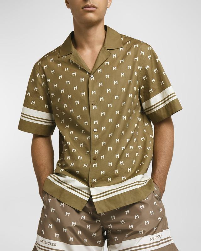 Mens M-Print Camp Shirt Product Image