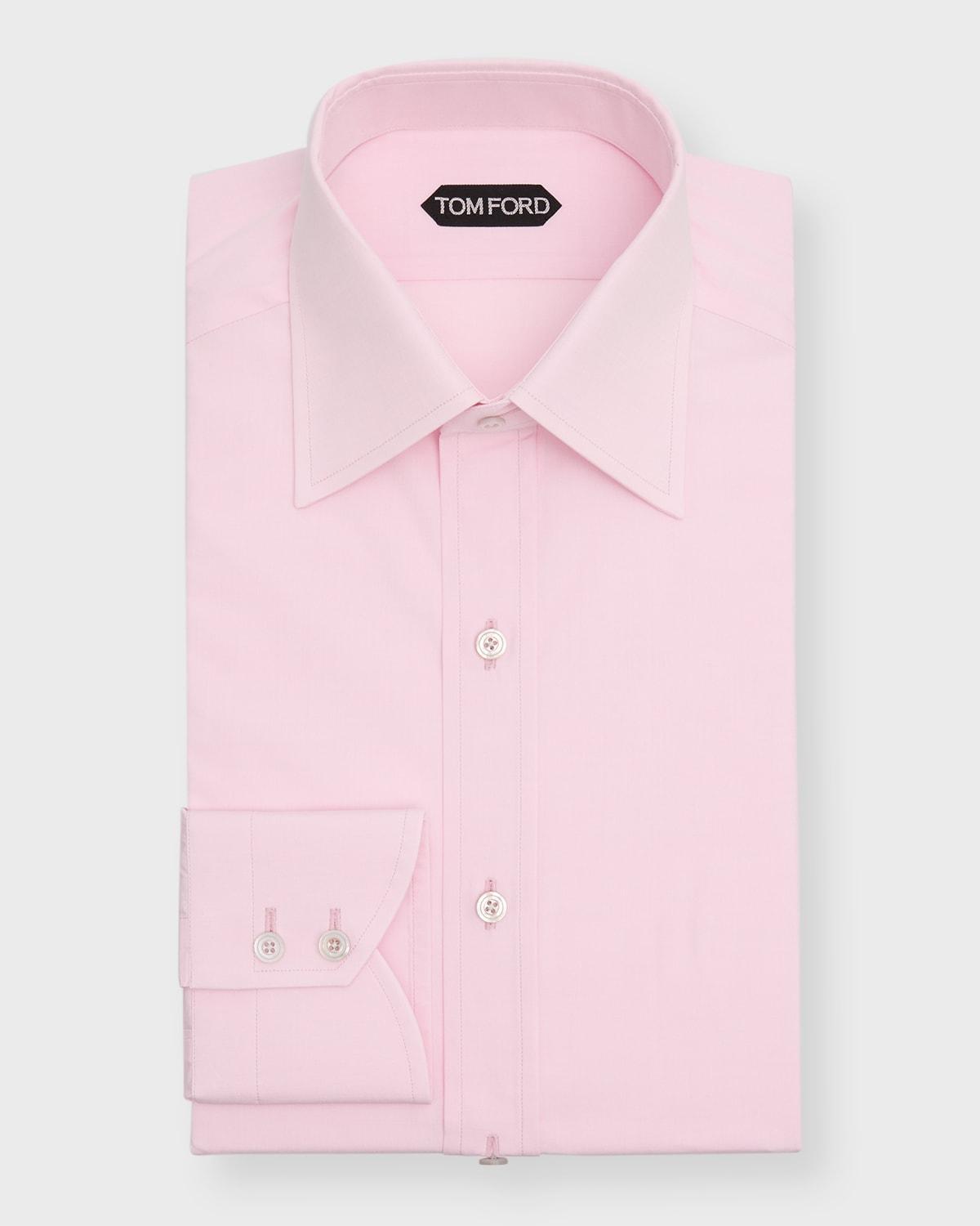 TOM FORD Slim Fit Poplin Button-Up Shirt Product Image