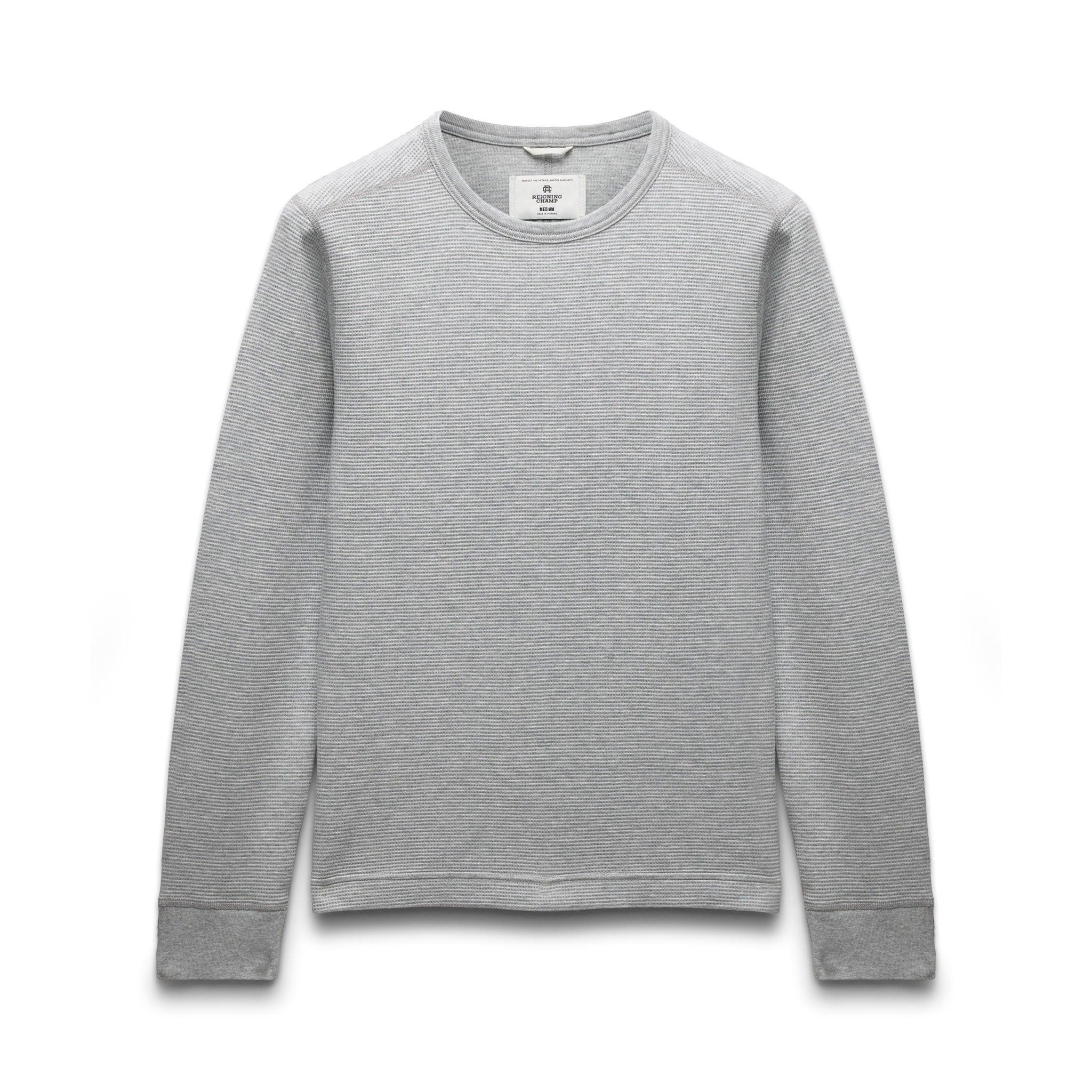 Lightweight Waffle Long Sleeve Male Product Image