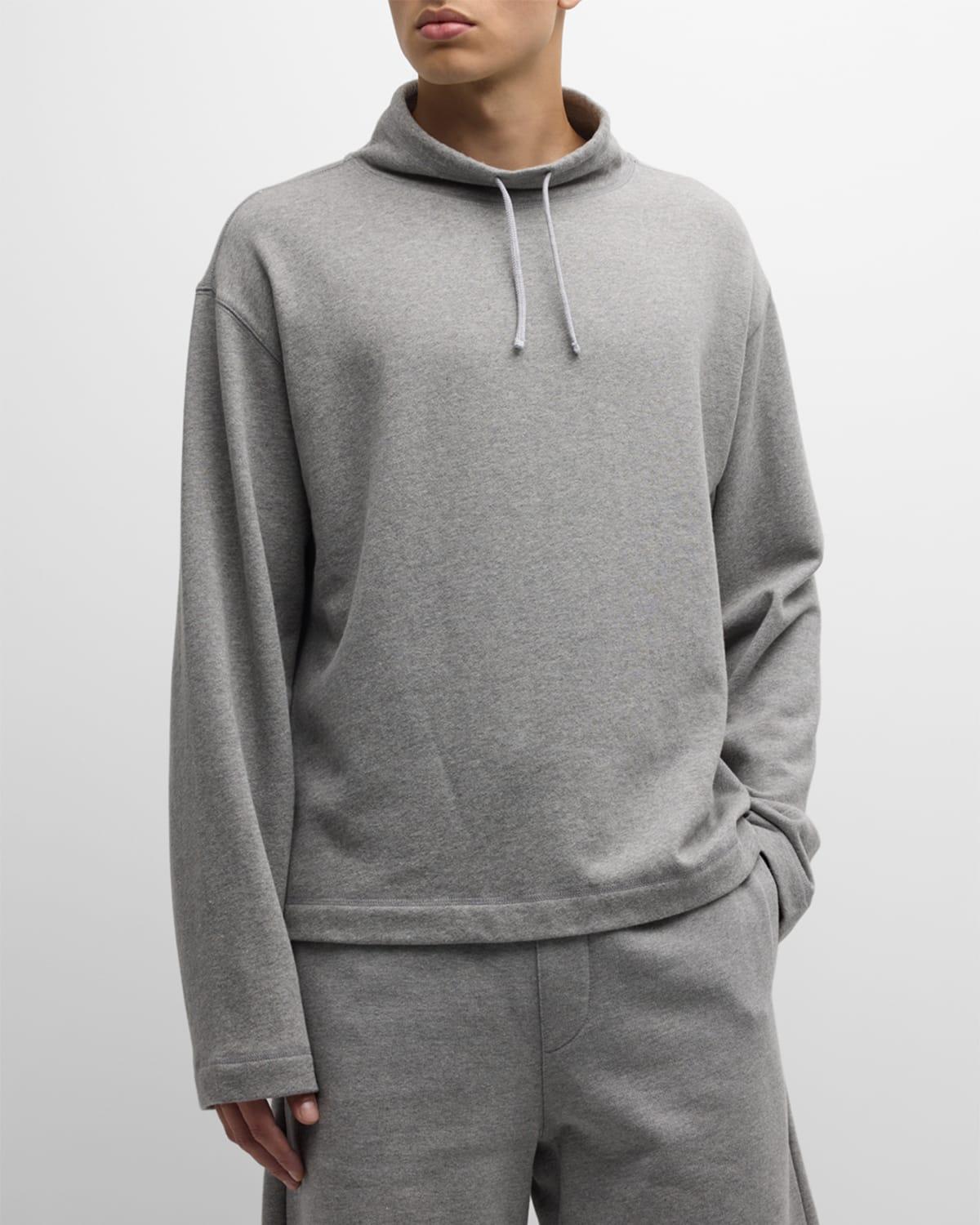 Mens Funnel-Neck Sweatshirt Product Image