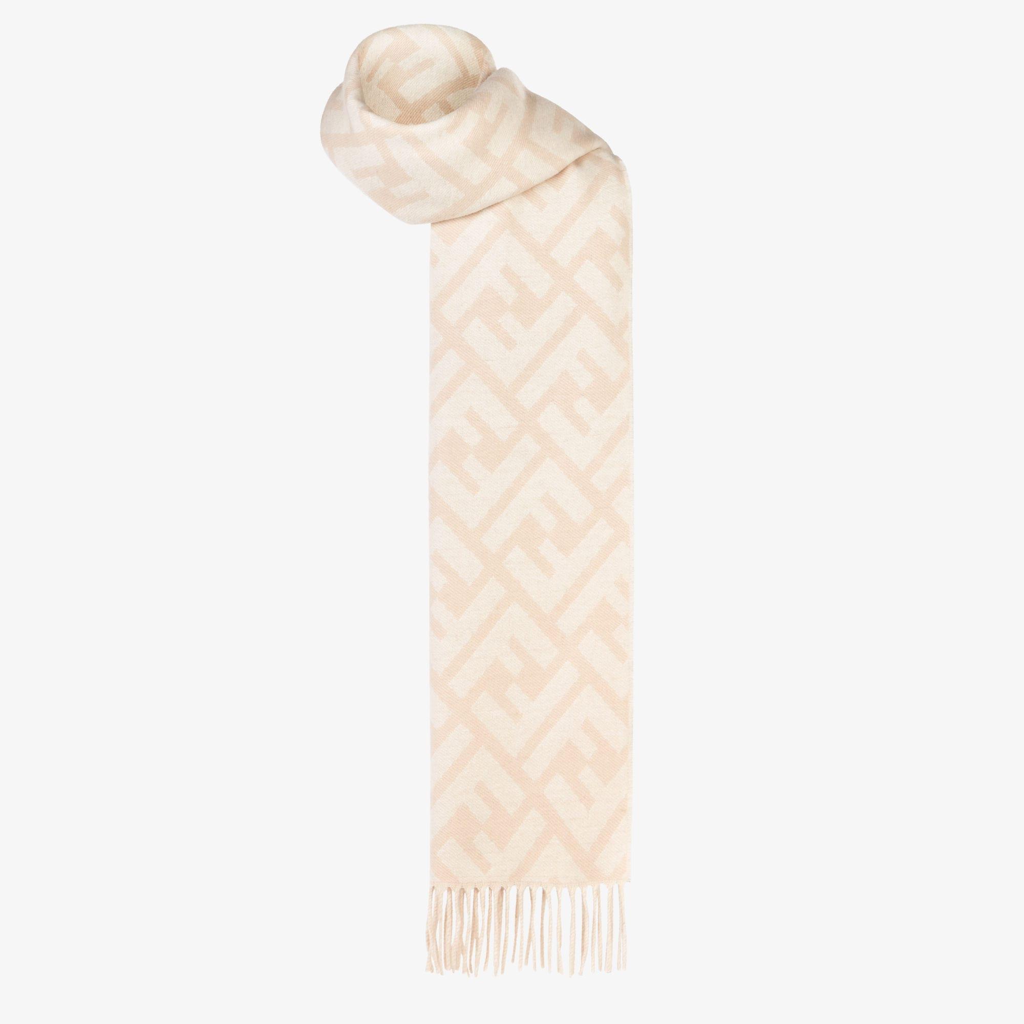 FF ScarfPale pink cashmere scarf Product Image