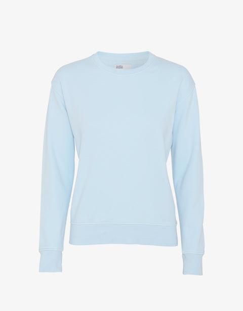 Women Classic Organic Crew - Polar Blue Product Image