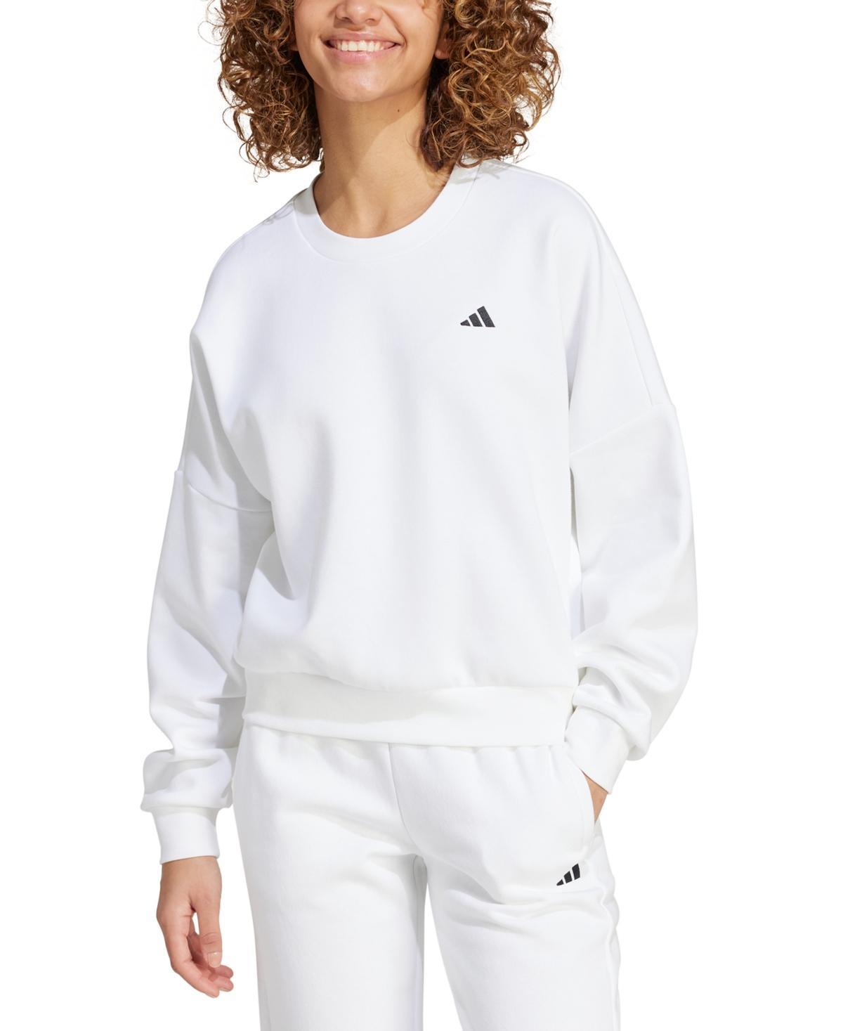 Womens adidas Essentials Feel Cozy Sportswear Sweatshirt Product Image