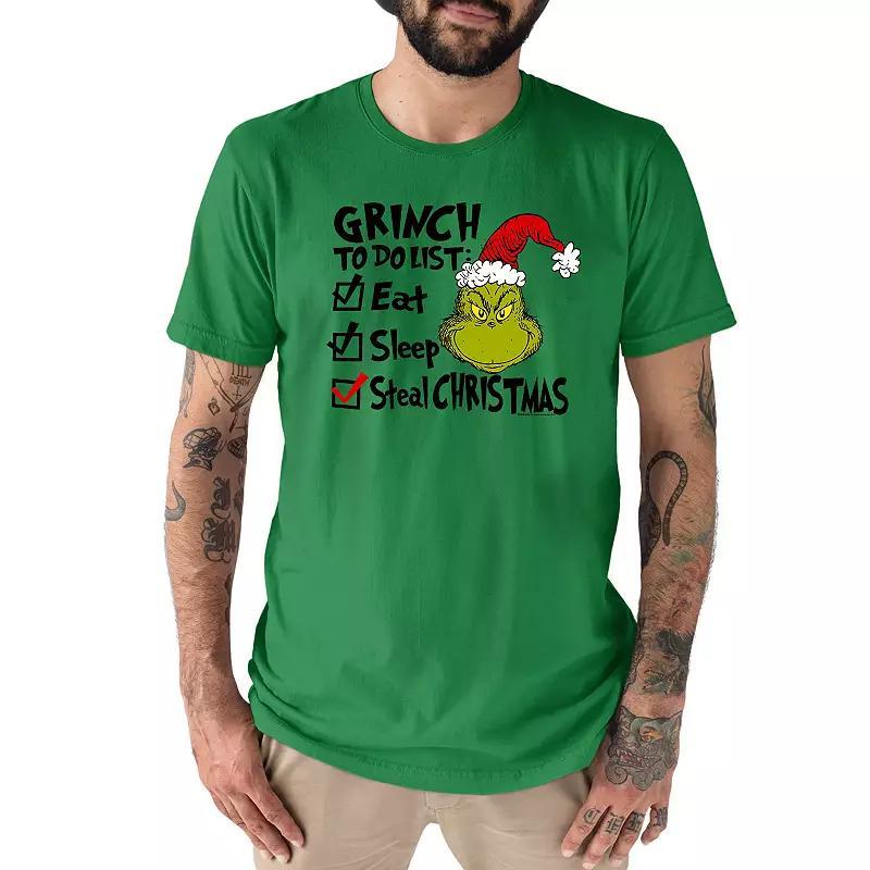 Mens Dr. Seuss The Grinch To Do Tee Product Image