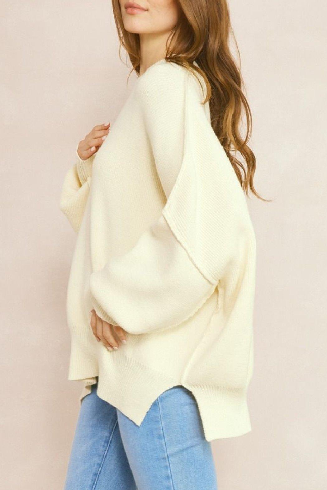 Oversized Knit Sweater Product Image