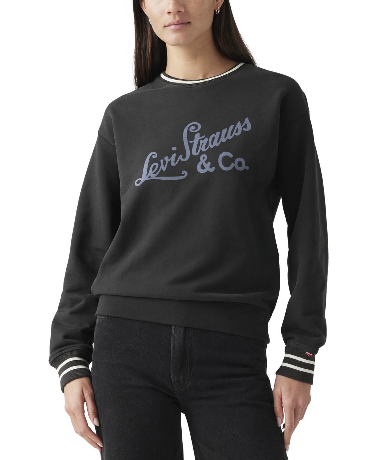 Levis Womens Heritage Sport Logo Long-Sleeve Sweater product image