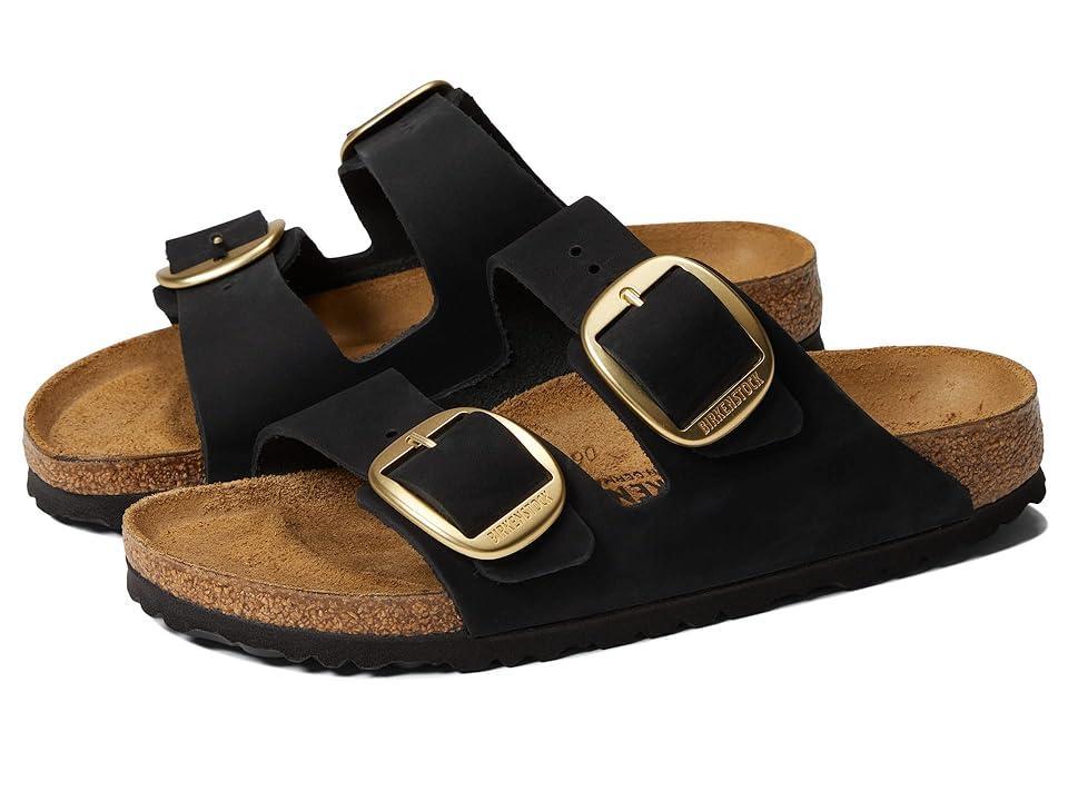 Birkenstock Arizona Big Buckle - Nubuck Leather Nubuck) Women's Shoes Product Image