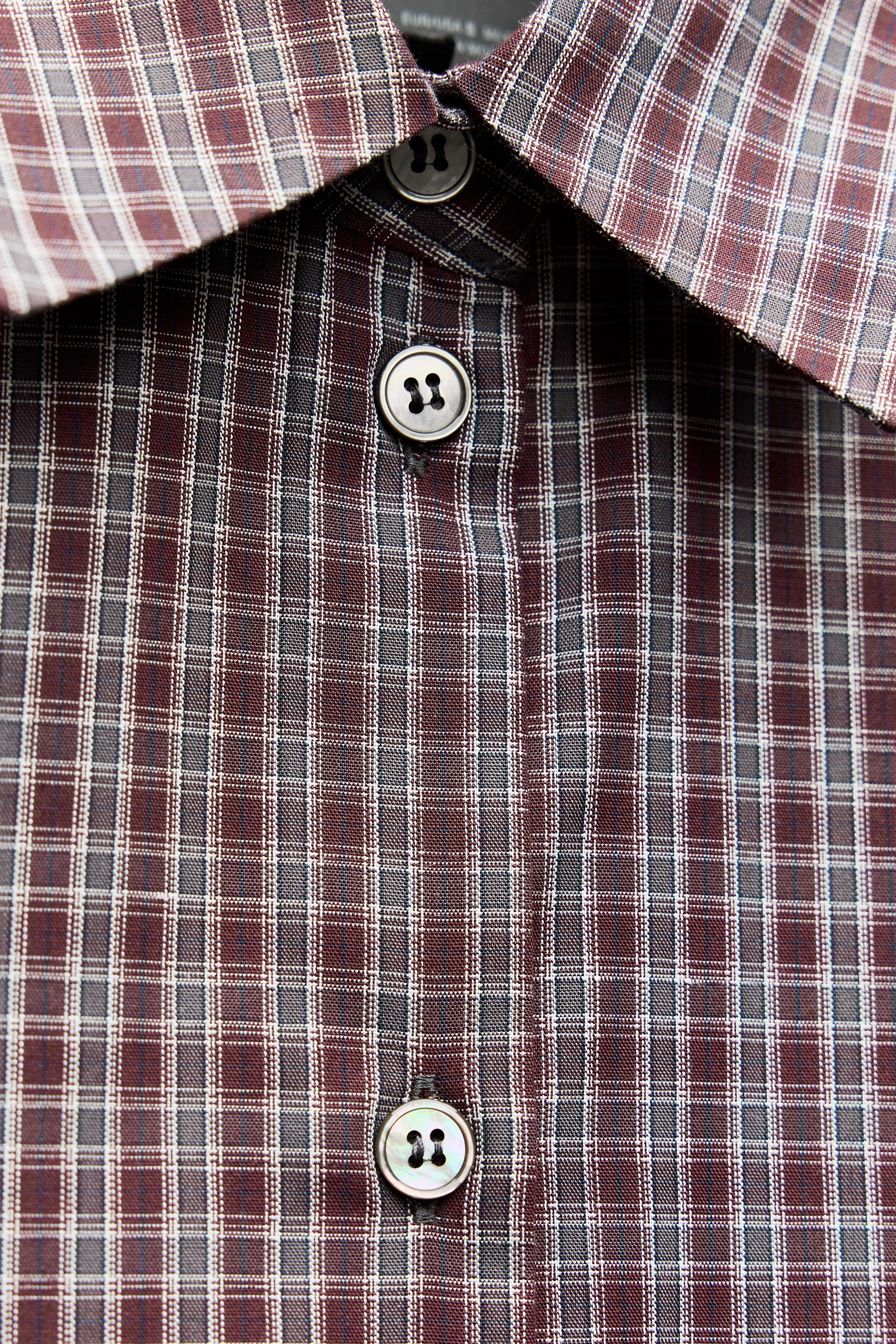 CHECKERED SHIRT ZW COLLECTION Product Image