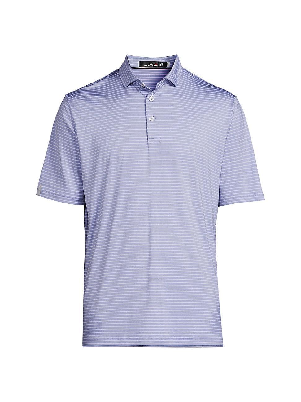 Mens RLX Striped Polo Shirt Product Image