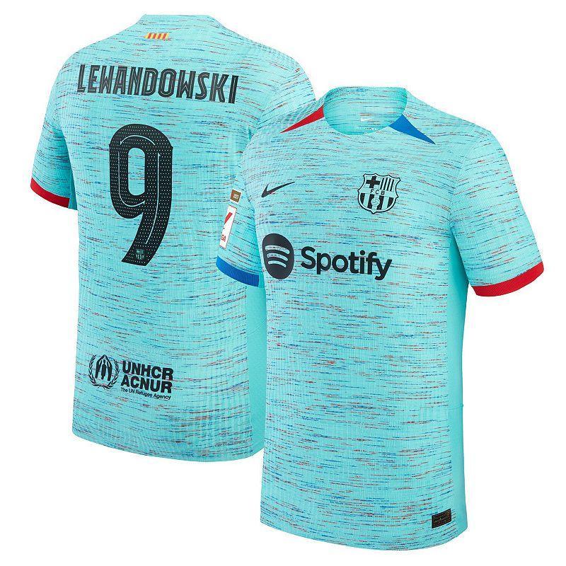 Robert Lewandowski Barcelona 2023/24 Match Away Nike Men's Dri-FIT ADV Soccer Jersey Product Image