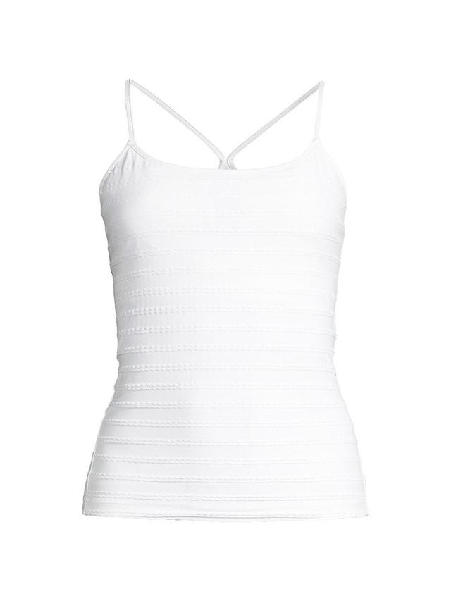 Womens Simple V-Back Tank Product Image