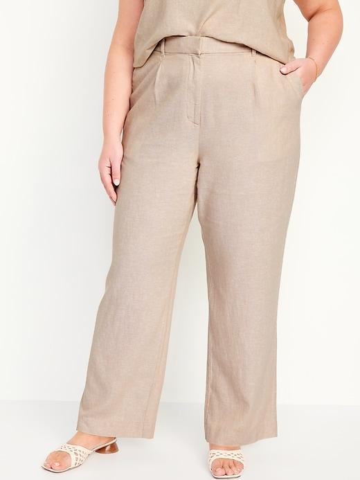 Extra High-Waisted Wide-Leg Taylor Pants Product Image