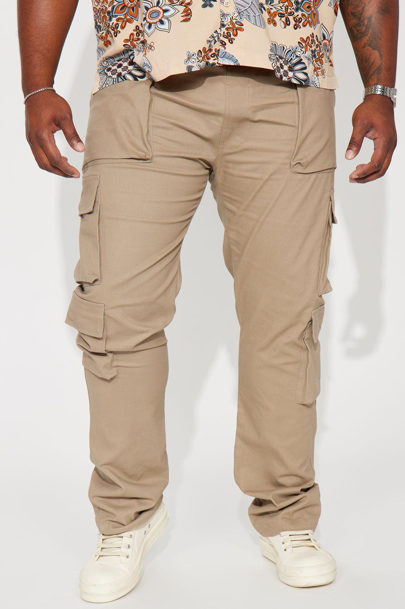 Do It To You Cargo Pants - Taupe Product Image