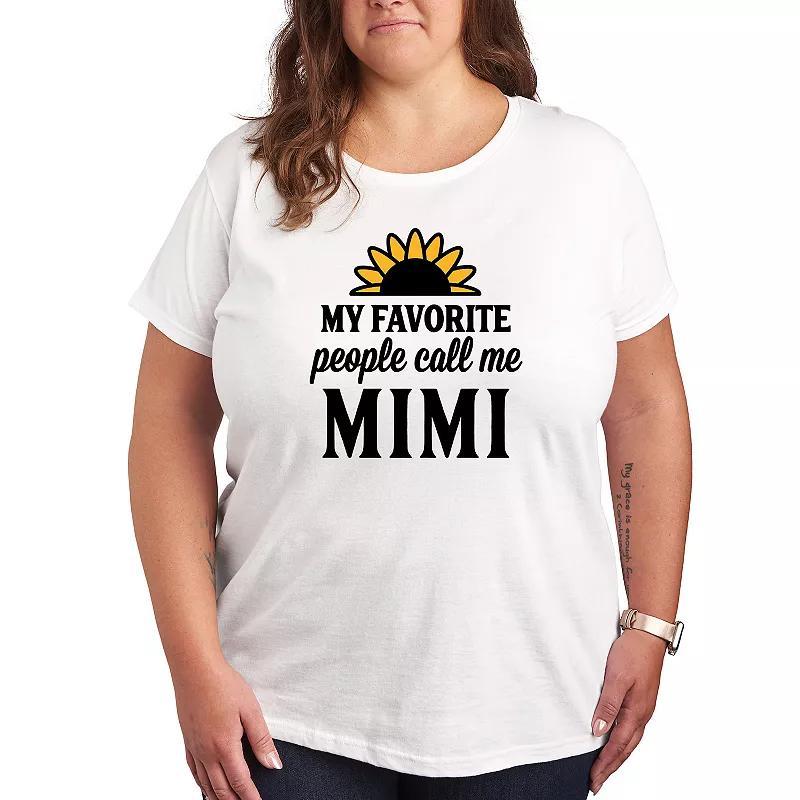 Plus Favorite People Mimi Graphic Tee, Womens Product Image