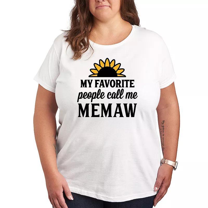 Plus Favorite People Mimi Graphic Tee, Womens Product Image