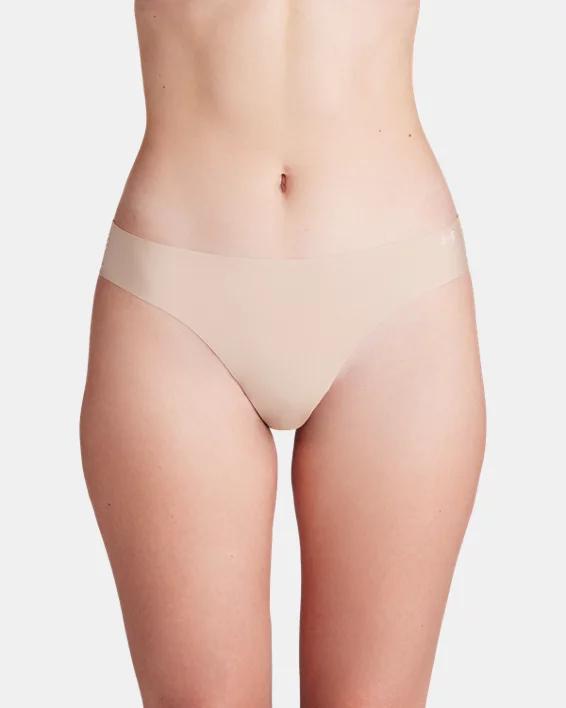 Womens UA Pure Stretch 3-Pack No Show Thong Product Image