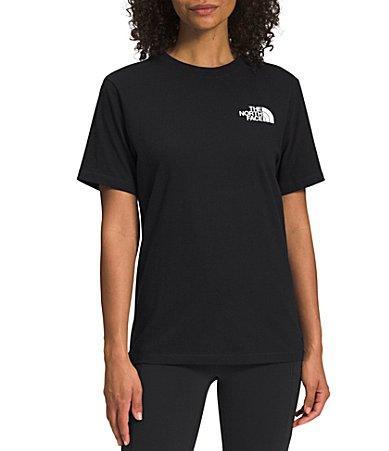 The North Face S/S Box NSE Tee (TNF /TNF White) Women's Clothing Product Image