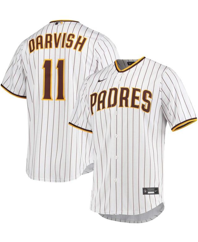 Mens Yu Darvish White San Diego Padres Home Replica Player Jersey - White Product Image