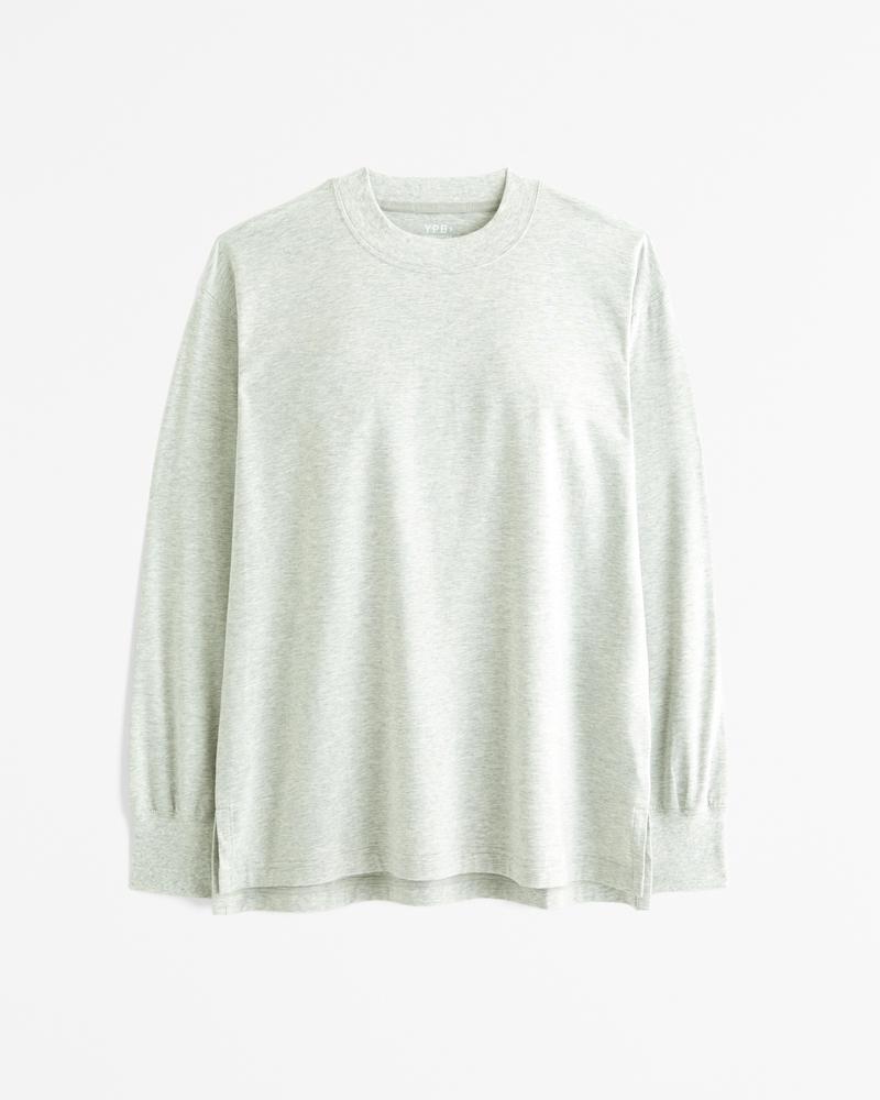 YPB Active Cotton-Blend Long-Sleeve Easy Tee Product Image