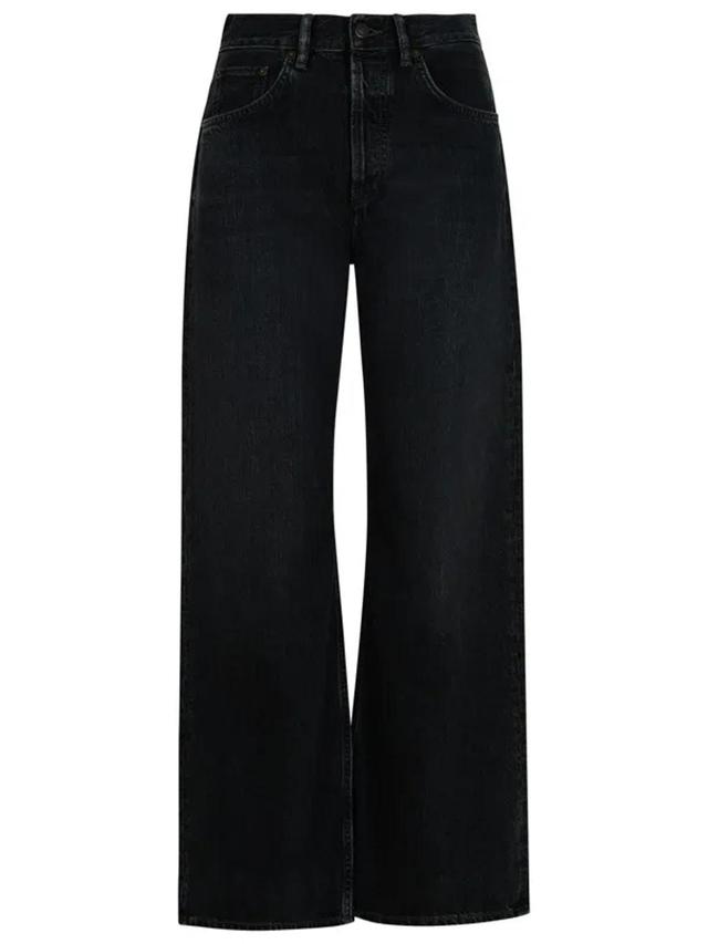 ACNE STUDIOS 2021f Black Cotton Jeans Product Image