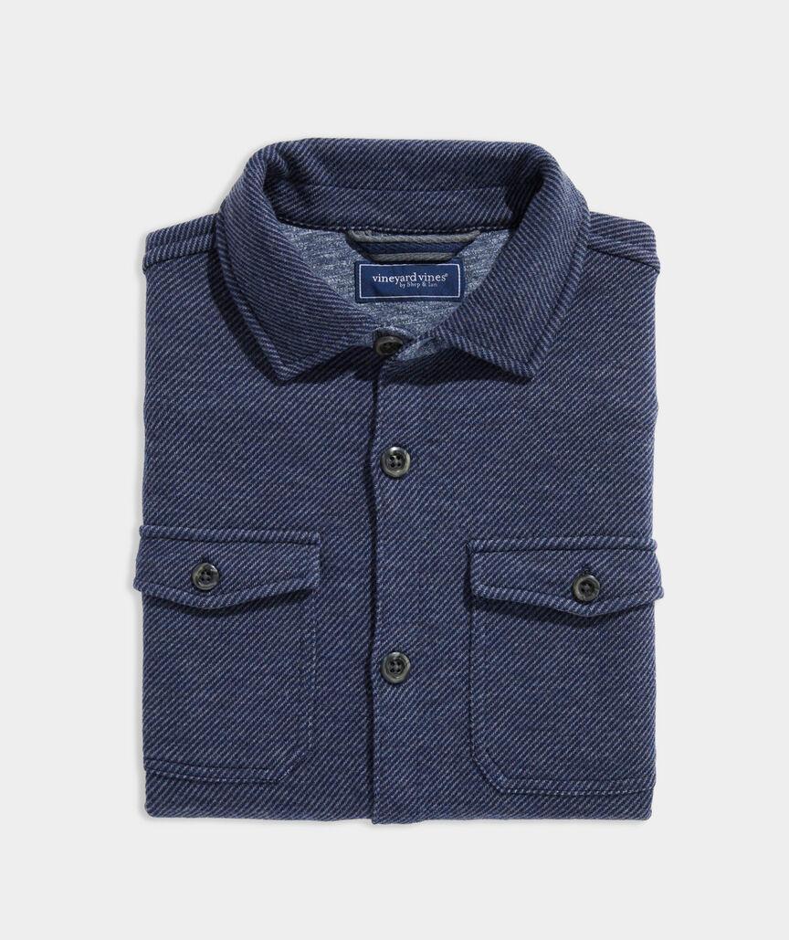 Twill Wool Shirt Jacket Product Image