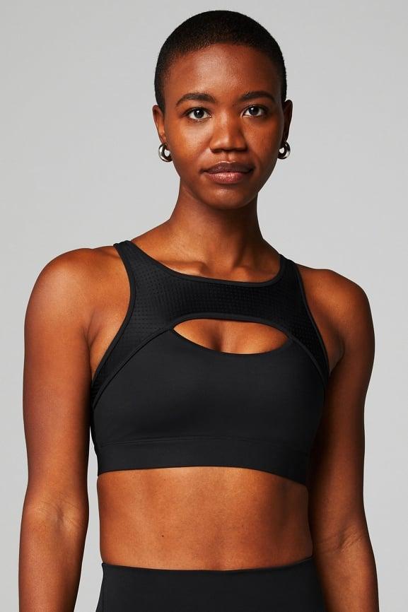 Mesh Breathable Medium Impact Sports Bra Product Image