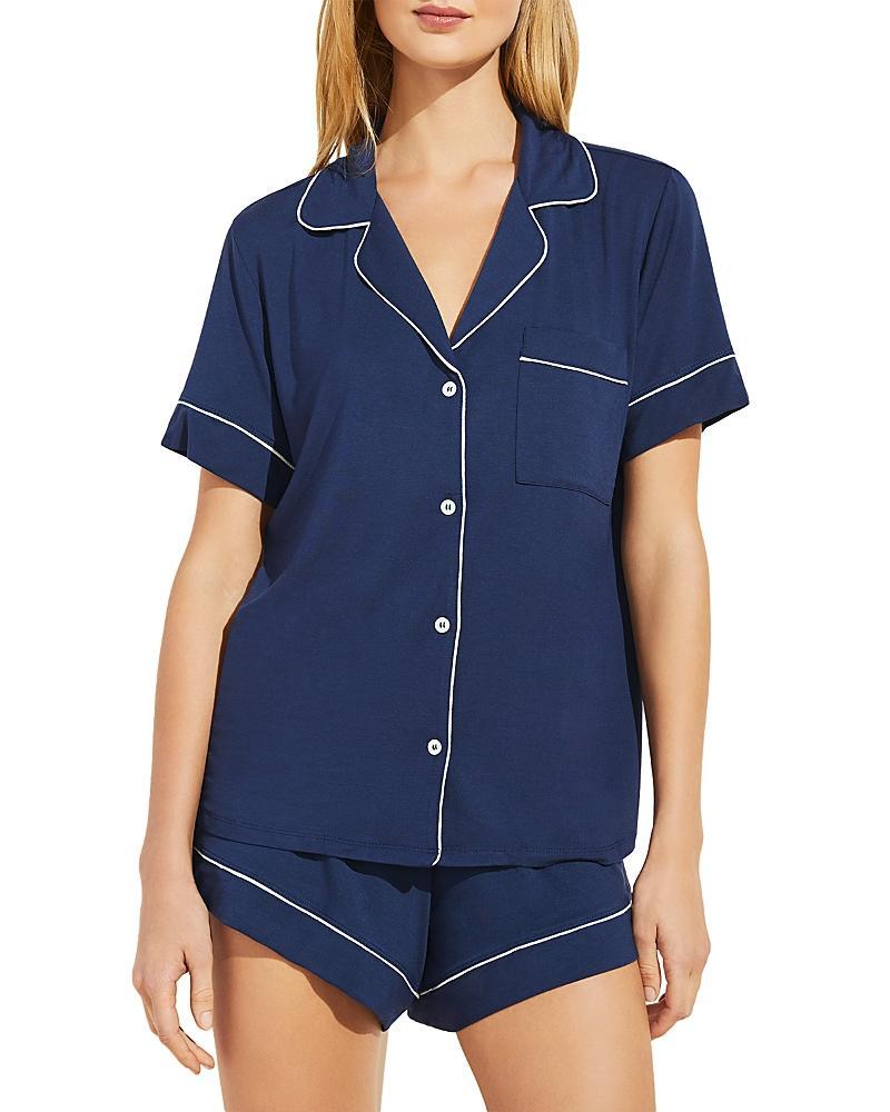 Eberjey Gisele Relaxed Jersey Knit Short Pajamas Product Image