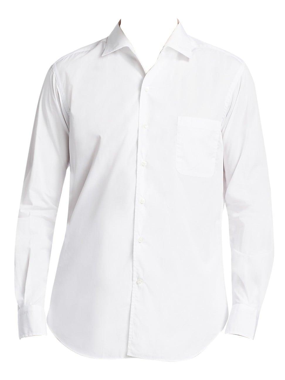 Loro Piana Andre Cotton Poplin Button-Up Shirt Product Image