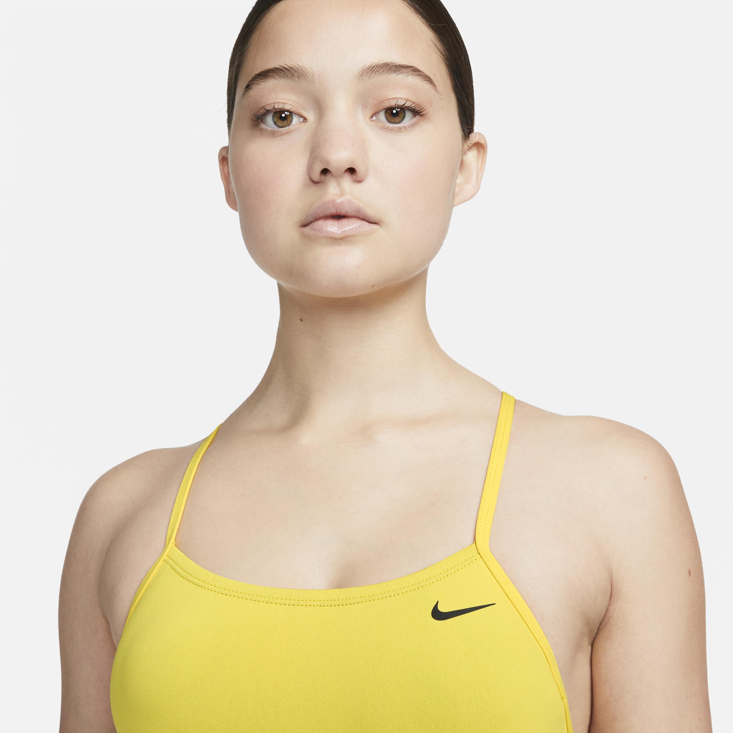 Nike Women's Swim Lace-Up Tie-Back One-Piece Swimsuit Product Image