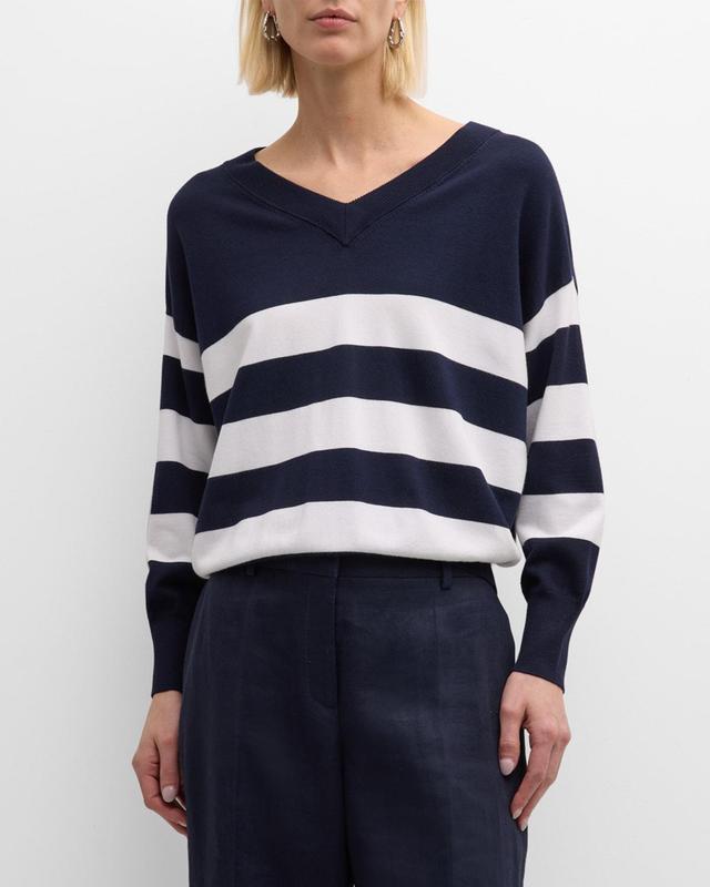 Womens Granito Colorblocked Striped Sweater Product Image