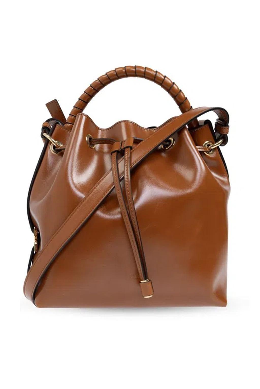 Marcie Bucket Bag In Brown Product Image