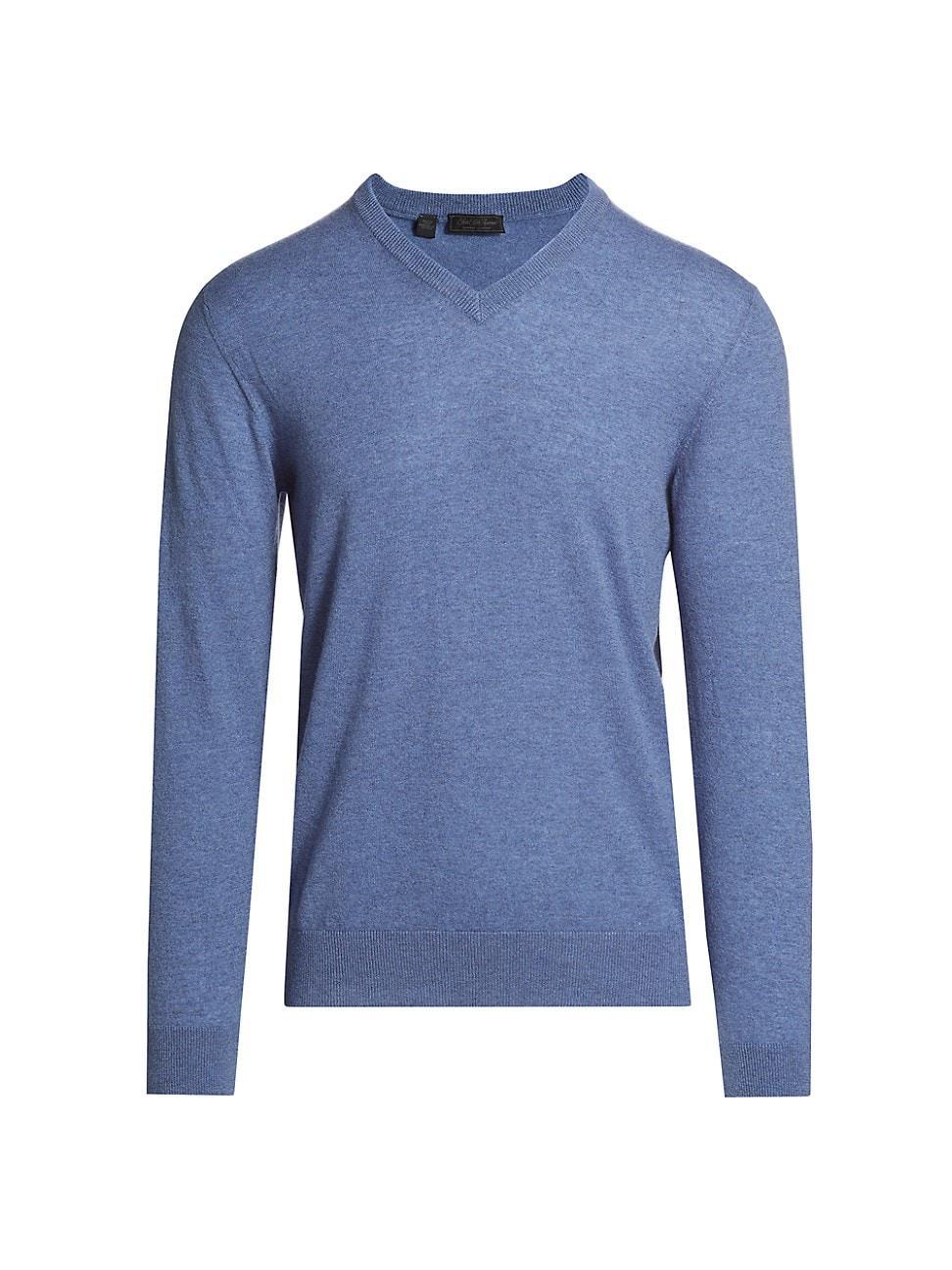 Mens COLLECTION Cashmere V-Neck Sweater Product Image