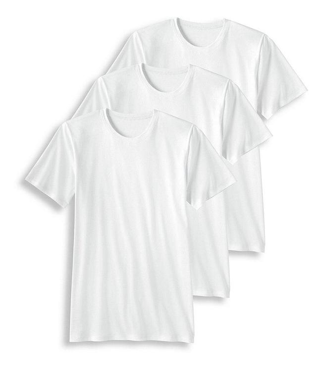 Jockey Signature Pima Cotton Crewneck Undershirts 3-Pack Product Image