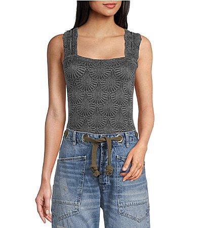 Free People Love Letter Floral Knit Camisole Product Image