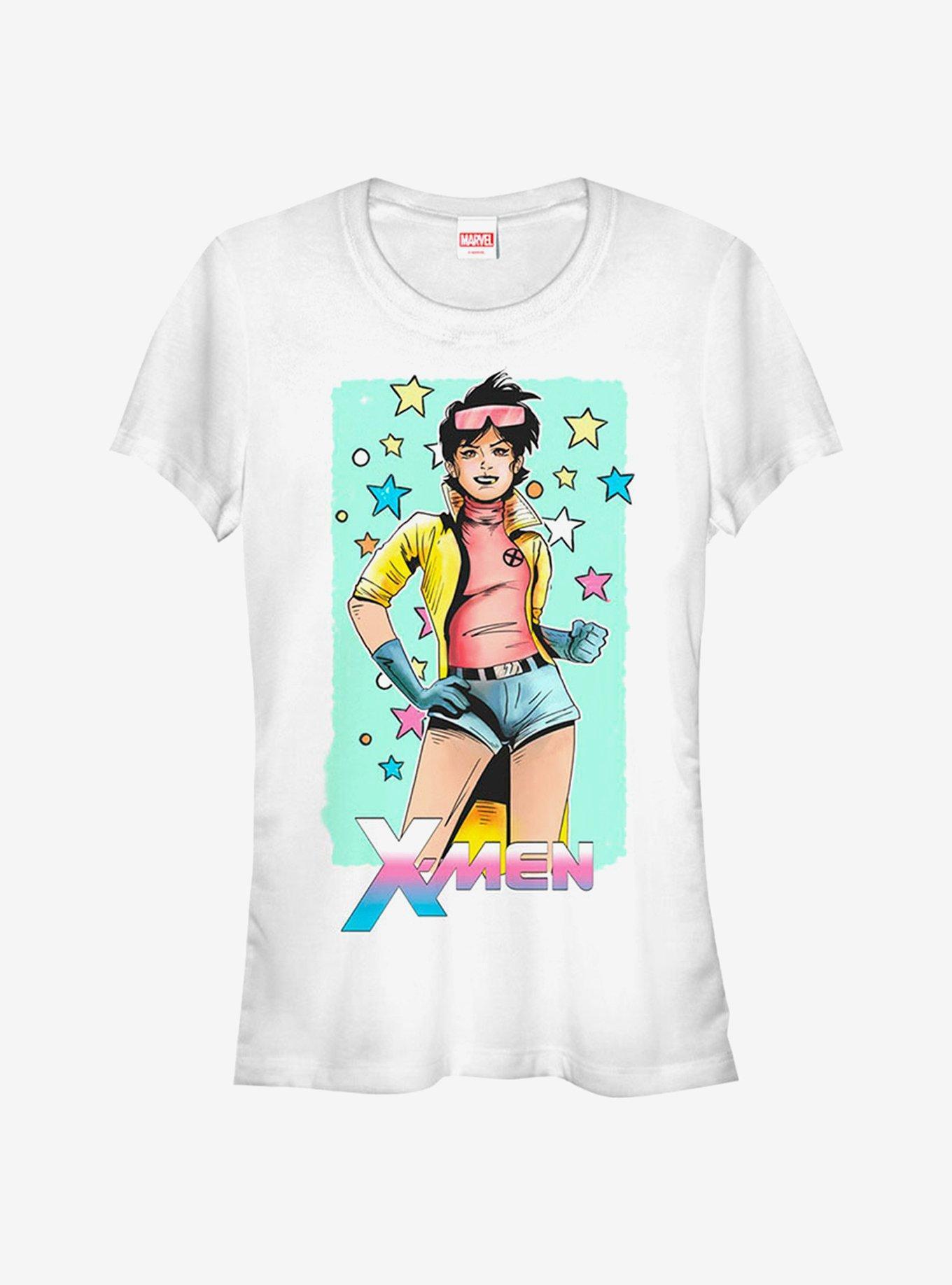 Marvel X-Men Jubilee Stars Girls T-Shirt Product Image