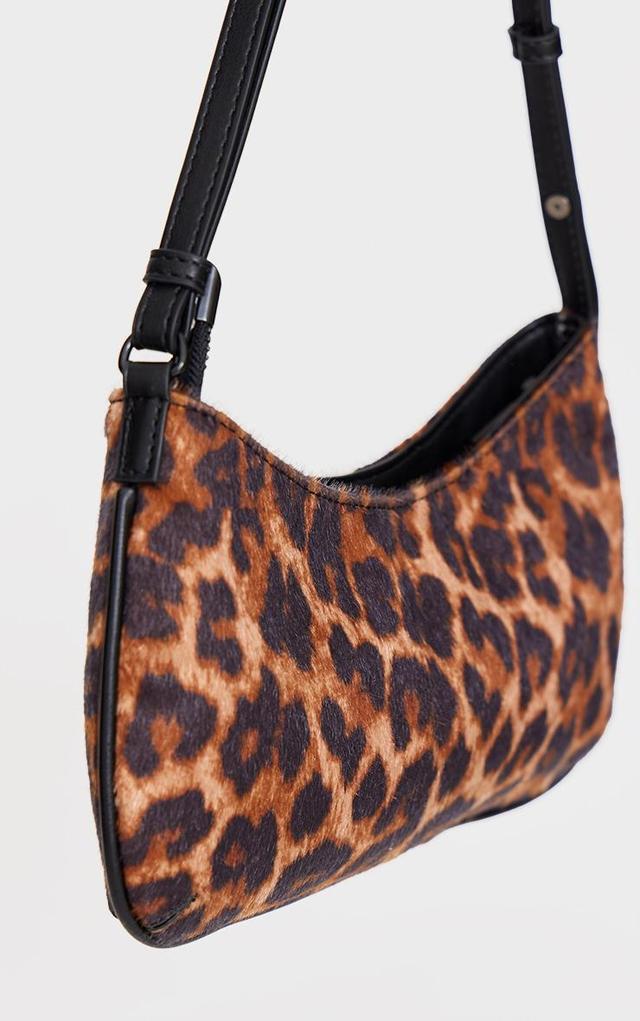 Leopard Print Slim Shoulder Bag Product Image